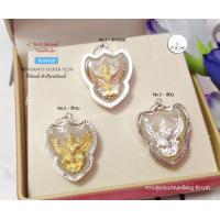 ราคา จี้ครุฑ กรอบเงินแท้92 5 ขนาดประมาณเหรียญ 10 บาท จี้ไม่หนักค่ะ กรอบกันน้ำ กรอบเงินแท้ (423693376)