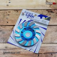 ราคา Super UNIK ใบเจียร์บัว 4 นิ้ว ใบเจียร์ปูน ใบขัดหินแกรนิต ใบขัดหินอ่อนใบเจียร์ ใบขัดปูน 4 นิ้ว งาน DIY ใบแต่งผิวปูน (2590506695)