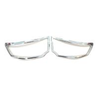 ราคา ครอบไฟหน้า ครอบไฟท้าย Pajero Sport 2008 2014 สีดำด้านชุบ (17785587667)