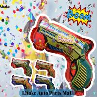 ราคา 10pcs Confetti Cannon Poppers Automatic Inflatable Confetti Salute Gun Fireworks Handheld Toys For Birthday Wedding (20981540048)