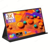 ราคา rifeikai 3K 14 5 Portable Gaming Monitor For Laptop 3072x1920 90Hz Portable Monitor 400 Nits 1500 1 FreeSync IPS Screen VESA Smart Cover Ultra Slim Eye Care Second Screen For Switch Xbox PS5 (20358566