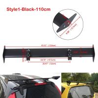 ราคา Samger 110 135Cm สปอยเลอร์รถแข่งอเนกประสงค์สปอยเลอร์อลูมิเนียมปรับได้ปีกโครงหลัง GT เดี่ยว สองชั้นสปอร์ตสำหรับ Bmw (20676977847)