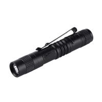 ราคา Flashlight pen torch Super Small Mini AAA XPE R3 LED Lamp Belt Clip Light with holster (20479599630)