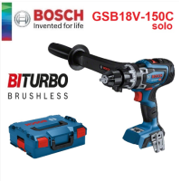 BOSCH สว่านไร้สาย (เฉพาะตัวเครื่อง) 18 โวลต์ รุ่น GSB18V-150C (SOLO)