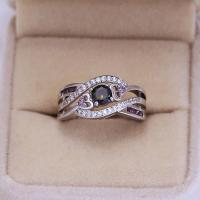 ราคา แหวนอเมทิสต์รูปหัวใจที่ขายดีที่สุด เครื่องประดับมือแหวนเงินชุบทองคำขาวเพทายสียุโรปและอเมริกา (19299440579)