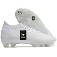 ราคา Falcon PREDATOR ACCURACY 1 football shoes FG spike high top waterproof fully knitted TF broken spike boots (20530837625)