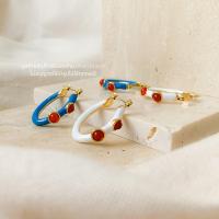 ราคา FAV TINARI 102 blue white hoops ต่างหูห่วง (17923707302)