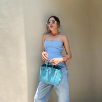 ราคา Cross X strap top 270 ฟรีส่ง เสื้อผ้านิต ดีไซน์สายไขว้หลัง สวยปังมากก ใส่ได้หลายแบบ จะผูกเป็นเกาะอก ผูกคล้องคอไขว้หลัง (17647838523)