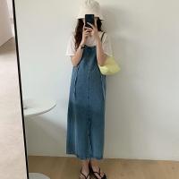 ราคา new productsjiutanhuan4 เอี็ยมแขนกุด เอี๊ยมยีนส์ ผู้หญิง เอี๊ยมเอวสูง เอี้ยมสายเดี่ยว เอี่ยมยีนยาว เอี๊ยมแฟชั่นผู้หญิง ทรงหลวม เอี๊ยมสไตล์เกาหลีหญิ (19567995706)