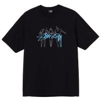 ราคา เสื้อยืดสกรีนโลโก้ที่เขียนด้วยลายมือรูปนักบินอวกาศ Stussy เสื้อยืดแขนลายสั้นหยินและหยางตัวอักษรคอกลมผู้ชายและผู้หญิง Tussy (19136075938)