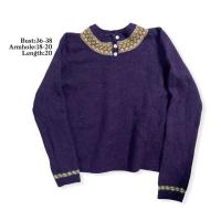 ราคา 41st drop โลลิ y2k พังค์ กรัน ฮาราจูกุ punk grung Harajugu สเวตเตอร์ สภาพนางฟ้า (16530070683)