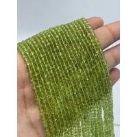 ราคา เพอริดอท 3x3 ทรงกล่อง หินธรรมชาติ peridot 3x3 box shape natural stone (16521016483)
