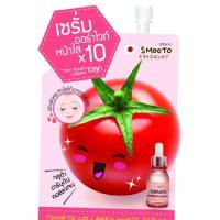 ราคา Smooto Tomato Collagen white Serum สมูทโตะ โทเมโท คอลลาเจน ไวท์ เซรั่ม เซรั่มเข้มข้น 10 เท่า ยกกล่อง 6ซอง (15176922968)