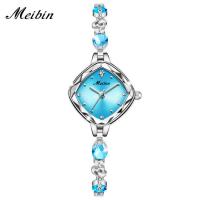 ราคา นาฬิกาใหม่ของ Meibin TikTok นาฬิกาสีเขียวขนาดเล็กนาฬิกาสร้อยข้อมือนักเรียนอารมณ์เรียบง่ายนาฬิกาของขวัญนาฬิกาหยก (20850919882)