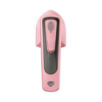 ราคา เตารีดไอน้ำแบบใช้มือถือแบบพกพาขนาดเล็กเสื้อผ้าเครื่องรีดผ้าไอน้ำสำหรับ Travel Home สีชมพู EU Plug (21230743557)