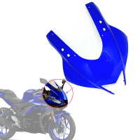 ราคา ฝาครอบแต่งรถไฟหน้าสีน้ำเงินสำหรับ R3ยามาฮ่า YZF R25 2019 2021 2020 2022 YZF R3 YZF R25อุปกรณ์แต่งมอเตอร์ไซค์ (20680658403)