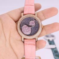 ราคา ลดราคา Davena Melissa นาฬิกาผู้หญิงคริสตัลสำหรับผู้หญิงสร้อยข้อมือหนังแฟชั่นสำหรับเป็นของขวัญไม่มีกล่อง (19198666021)