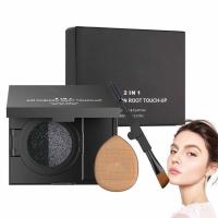 ราคา Air Cushion Eyebrow Cream 2 Colors Waterproof Powder for Eyebrow Hairline Easy Using Makeup Supplies with 2 End Eyebrow Brushes for Fill Hairline Eyebrow Makeup everywhere (20549087248)