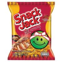 ราคา พร้อมจัดส่ง สแน็คแจ๊ค ขนมถั่วลันเตาอบกรอบ รสสเต๊กไก่ซอสจิ้มแจ่ว 65 ก สินค้าใหม่ สด พร้อมจัดส่ง มีเก็บเงินปลายทาง (14261832822)