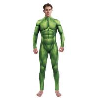 ราคา ซูเปอร์ฮีโร่บรูซแบนเนอร์ Hulk ถุงน่องกล้ามเนื้อ Jumpsuits คอสเพลย์เครื่องแต่งกายผู้ชายผู้หญิงฮาโลวีนพรรค Zentai บอดี้สูท (20619997334)