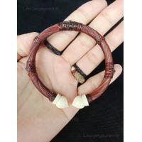 ราคา กำไลหางช้าง6mmบัวงา แท้ หางสีโค้ก ประกันแท้ (19887320409)