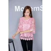 ราคา เสื้อลูกไม้แขนกระดิ่ง เสื้อลูกไม้แขนต่อ เสื้อลูกไม้แขนสามส่วน เสื้อลูกไม้ ชุดไทย ผ้าไทย ผ้าลูกไม้ ลูกไม้ฝรั่งเศส A49 2 (4115572141)