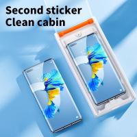 ราคา SmartDevil ปกป้องหน้าจอสำหรับ Huawei Mate 50 Pro Mate 40 Pro Mate 50 RS Porsche Design Design Mate 40 RS Porsche ดีไซน์แบบเต็มพื้นที่ฟิล์มบางกาวกันฝุ่นพร้อมเครื่องมือติดตั้ง (17090320237)