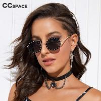 ราคา 46127 Diamond Oval Small Frame Luxury Sunglasses Men Women Fashion Shades UV400 Vintage Glasses (10421341580)