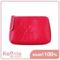 ราคา Lancome Leather Cosmetic Bag Pink ลังโคม กระเป๋าหนังใส่เครื่องสำอางสีชมพูเรียบหรู (20117997950)