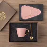 ราคา SY SHOP ชุดถ้วยกาแฟ ถ้วยกาแฟ แก้วกาแฟ ชุดแก้วกาแฟ แก้วเซรามิค แก้วน้ำ ชุดถ้วยน้ำชา สไตล์อังกฤษ พร้อมกล่องของขวัญ (18079663917)