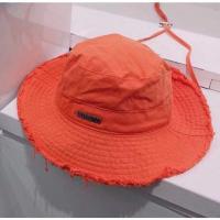 ราคา หมวกปีกกว้าง ป้องกันแดด พิมพ์ลายตัวอักษร JACQUEMUS คุณภาพสูง สําหรับท่องเที่ยว (19727066026)