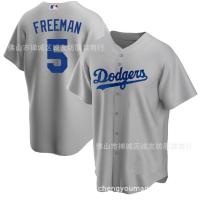 ราคา Dodgers 5 Blue Fans Freeman Embroidered Baseball Jersey MLB baseball Jersey (19349275269)
