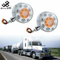 ราคา ไฟบังโคลน Led กลม2ชิ้นสำหรับรถบรรทุกรถเทรลเลอร์เบรคเลี้ยวสองด้านเบาใช้งานได้กับรถเทรลเลอร์ cod fast (19153449801)