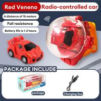ราคา Mobil Remote Control แข่งรถ RC ของเล่นสำหรับนาฬิกาข้อมือเด็กการแข่งรถแข่งขนาดจิ๋วรถไฟฟ้าของเล่น (19545607666)