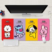 ราคา แผ่นรองเมาส์ขนาดใหญ่พิเศษเกาหลี BT21 BTS รอบโต๊ะการ์ตูนน่ารักแผ่นรองโต๊ะคอมพิวเตอร์ขนาดใหญ่ (20474038612)