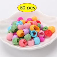 ราคา Childrens Claw Clip Colorful Small Jelly Beans Hair Clips for Kids Candy Color Flower Clips Hair ided Hair Rope (15259729406)