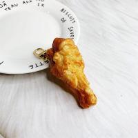 ราคา พวงกุญแจไก่ทอด Chicken Keychain น่องไก่ทอด พร้อมส่ง หมูสามชั้น กุญแจน่องไก่ปลอม ตลก ของตกแต่งบ้าน โมเดล เหมือนจริง gift key ring (17337208717)