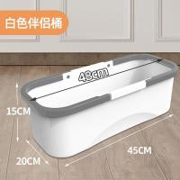 ราคา COD Plastic thickened rectangular portable water storage bucket large mop plastic square laundry (18789303977)