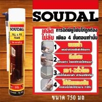 ราคา สเปรย์โฟม พียูโฟม SOUDAL ขนาด 750 มล พร้อมหลอดฉีด (7139384212)