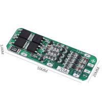 ราคา แบตเตอรี่ลิเธียม Li Ion 20A 3S โมดูลชาร์จ Li Ion แผ่นป้องกันชาร์จแบตเตอรี่ลิเธียม11 1V 12V 12 6V โมดูลคายประจุเกินกระแส (19821938838)