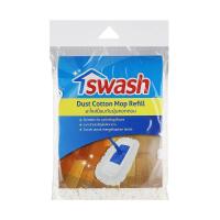 ราคา โปรโมชัน อะไหล่ม็อบคอตตอนดันฝุ่น SWASH 16 นิ้ว สีขาว COTTON MOP CLOTH REPLACEMENT SWASH 16IN WHITE ราคาถูก เก็บเงินปลายทาง (15918378815)
