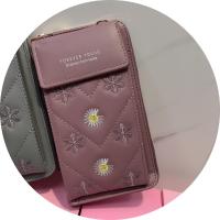 ราคา S306 กระเป๋า forever young ทรงโทรศัพท์ พร้อมสายสะพายยาว สะพายทรงตั้ง มีช่องใส่บัตร มีฝาหน้า ใส่ I phone ได (8432624570)