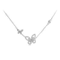 ราคา สินค้าพร้อมส่งในไทย สร้อยคอ เงินS925 pandora necklace สร้อยคอpandora S925 silver ของแท้100 สร้อยคอผู้หญิง เครื่องประดับ ของขวัญ (21019217292)