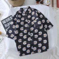 ราคา 0827286G เสื้อเชิ้ตแขนสั้น มีให้เลือก 20 ลาย เสื้อฮาวาย ลายดอกเดซี่ การ์ตูน ลำลอง (20202926520)