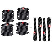 ราคา Fashion 4 8Pcs Carbon Fiber Handle Protective Film Sticker For Toyota GR Gazoo Racing Car Bowl Sticker GR Sport Accessories (17628547917)