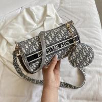 ราคา กระเป๋าสะพายทรงกระบอกผู้หญิง2in1 (18648966302)