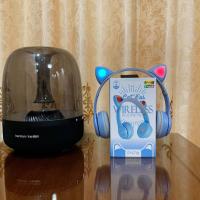 ราคา Cat Ear Luminous Bluetooth Headset P47M Cartoon Student Wireless Gaming P47m Headset Gaming Headset Cat Headphones (16139120024)