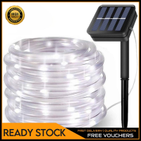 ราคา โคมไฟสาย LED พลังงานแสงอาทิตย์ใช้ในสวนโคมไฟท่อ PVC โคมไฟลวดทองแดงโคมไฟหลอดสีรุ้ง (10749739022)