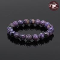ราคา อาเป่า หินชารอยต์ Charoite ขนาด 10 มิล คัดหิน ช่วยคุ้มครองภัยอันตราย กำไลหินสี กำไลหินนำโชค หินสีม่วง หินมงคล สร้อยข้อมือ เครื่องรางนําโชค (21033885905)