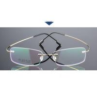 ราคา แว่นสายตายาวโลหะผสมเบาแบบไร้กรอบ แว่นตา HD ไร้ขอบโลหะ (13845950835)